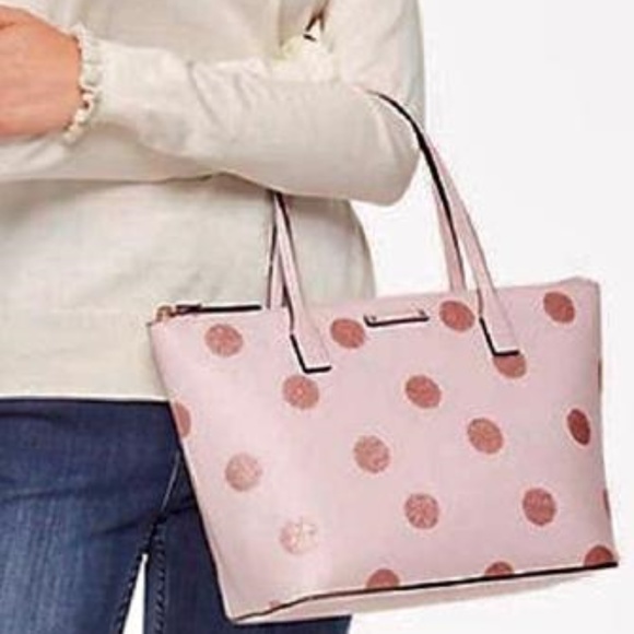 kate spade Handbags - Kate Spade New York Haven Lane Hani Polka Dot Tote